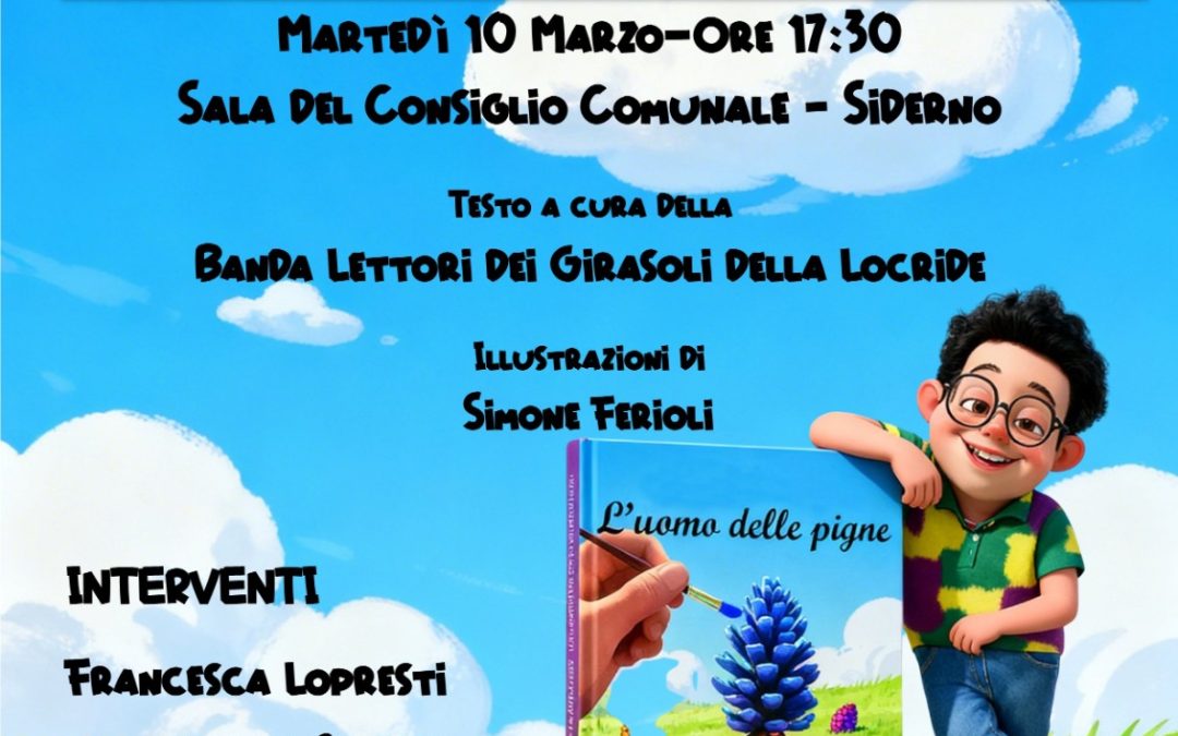 “L’uomo delle pigne”, a Siderno la fiaba che nasce dall’arte di comunità