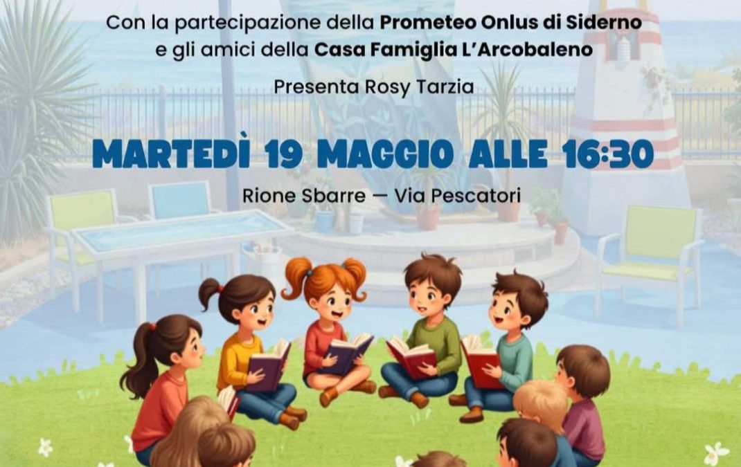 Un cerchio nel blu: pomeriggio di letture e condivisione al Rione Sbarre